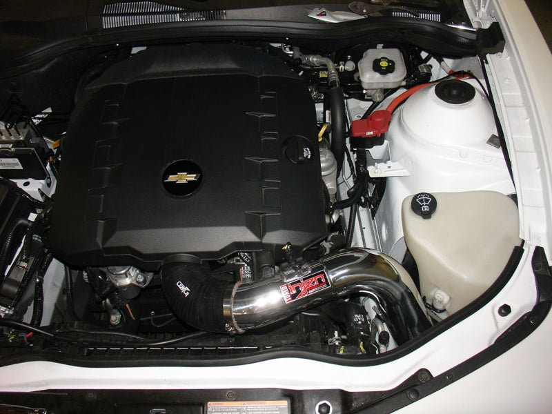 Injen 12-14 Chevy Camaro CAI 3.6L V6 Wrinkle Black Cold Air Intake System w/ MR Tech and Air Fusion - eliteracefab.com