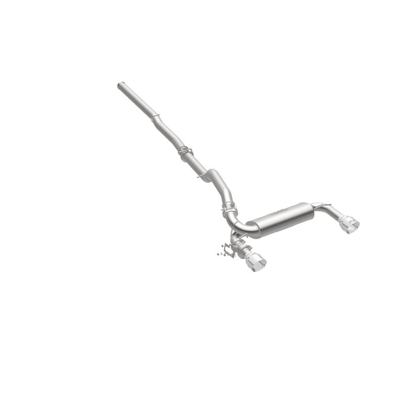 MagnaFlow Cat-Back 2016 Ford Focus RS 3in SS Dual Outlet 4.5in Polished Tips Magnaflow