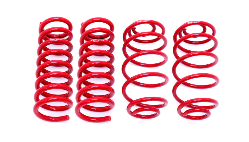 BMR 1" LOWERING SPRING KIT - RED (67-72 A-BODY) - eliteracefab.com