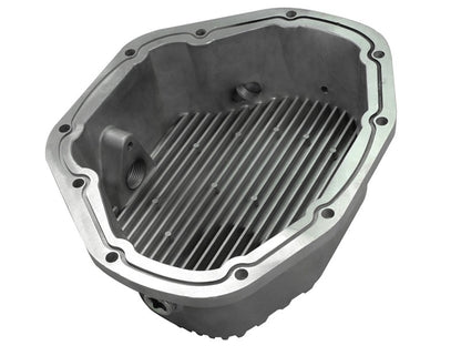 afe Rear Differential Cover (Raw; Street Series); Dodge Diesel Trucks 94-02 L6-5.9L (td) - eliteracefab.com