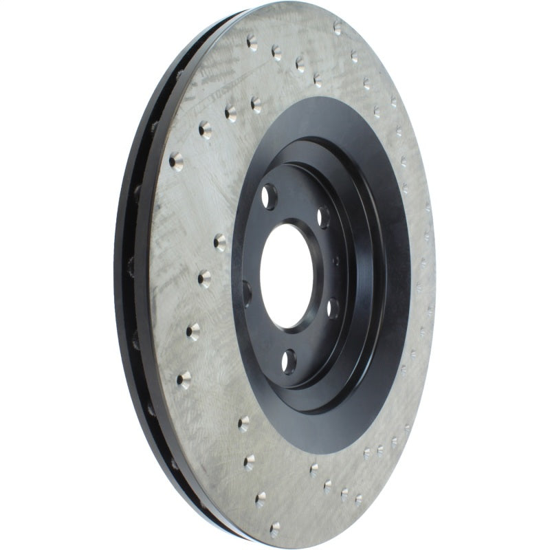 StopTech 07-10 Audi S6 Drilled Right Rear CRYO Rotor Stoptech
