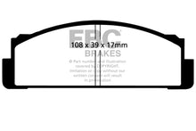 Load image into Gallery viewer, EBC 68-83 Fiat 124 1.6 Greenstuff Front Brake Pads - eliteracefab.com