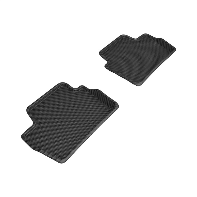 3D MAXpider L1BM12521509 22-23 BMW 2 Series Coupe KAGU 2nd Row Floor Mats - Black