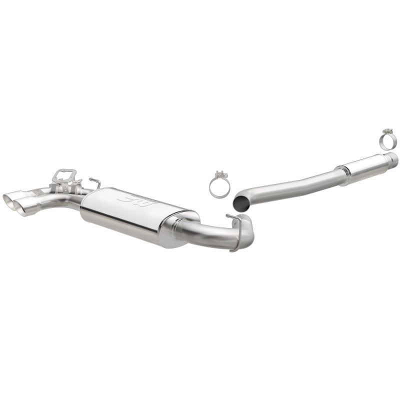 MagnaFlow CB SS 2.5/3in Dual Straight DS Rear Ext 3in Tip 12-15 BMW 328i /428i 2.0L Coupe Sedan Magnaflow