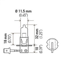 Load image into Gallery viewer, Hella Optilux H3 12V / 100W Xenon White XB Light Bulb - eliteracefab.com