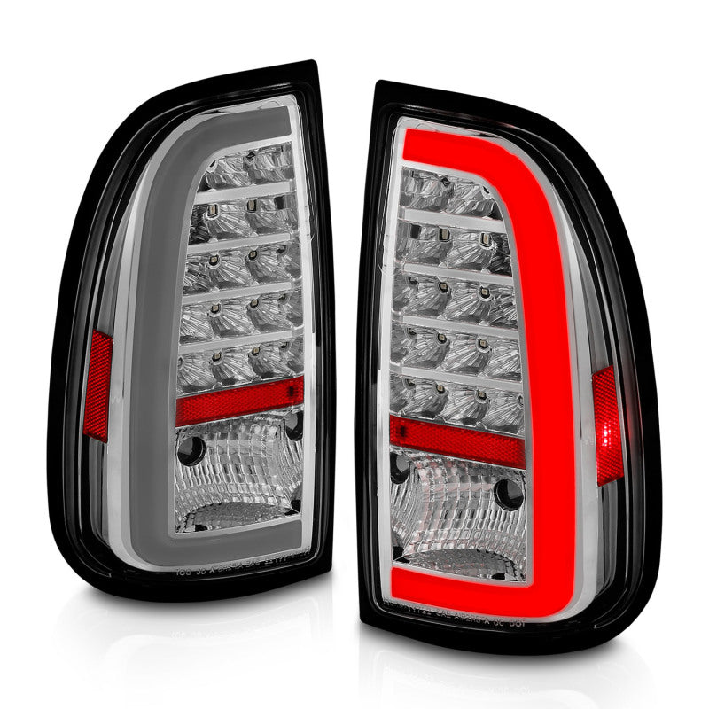 ANZO TOYOTA TUNDRA 00-06 LED C-BAR STYLE TAIL LIGHTS CHROME (STD BED REGULAR CAB, ACCESS CAB) 311413