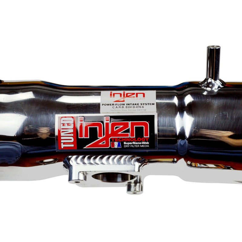 Injen 99-04 4Runner Tacoma 3.4L V6 only Polished Power-Flow Air Intake System - eliteracefab.com