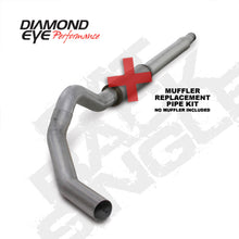 Load image into Gallery viewer, DIAMOND EYE 5&quot; ALUMINIZED CAT BACK SINGLE OUTLET EXHAUST 03-07 6.0L FORD POWERSTROKE K5344A - eliteracefab.com