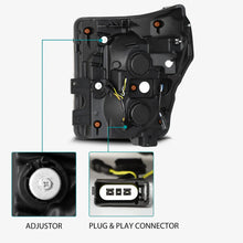 Load image into Gallery viewer, AlphaRex 11-16 Ford F-250 SD PRO-Series Projector Headlights Plank Style Design Black w/Seq Signal - eliteracefab.com