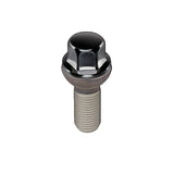 McGard Hex Lug Bolt (Radius Seat) M14X1.5 / 17mm Hex / 28.1mm Shank Length (Box of 50) - Black