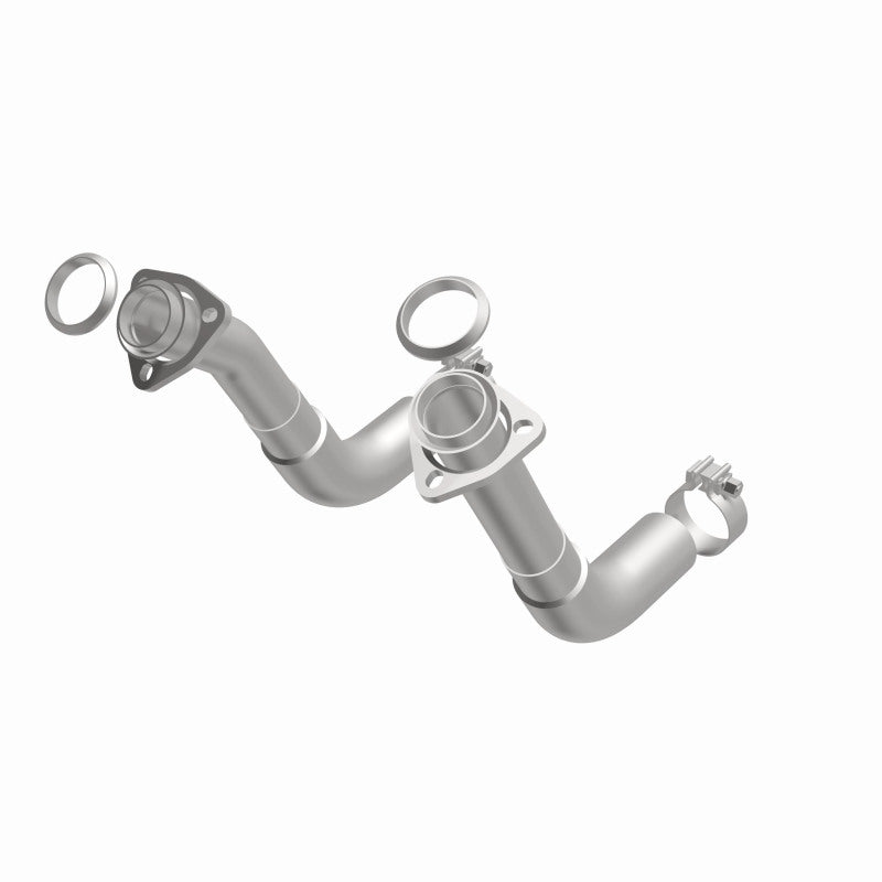 MagnaFlow 66-72 Chevy C10 Pickup V8 2-Piece Front Exhuast Pipe Kit (2in Tubing/Clamps/Inlet Flanges) Magnaflow