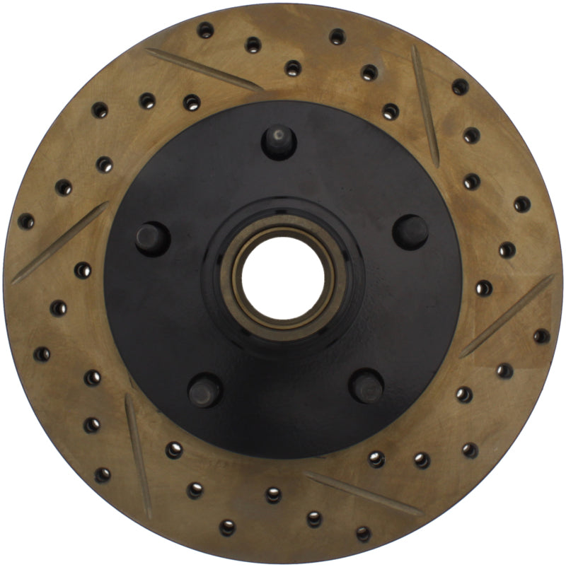 StopTech Slotted & Drilled Sport Brake Rotor Stoptech