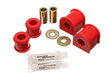 Load image into Gallery viewer, Energy Suspension 07-11 Jeep Wrangler 17mm Rear Sway Bar Bushings Set - Red