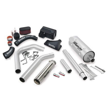 Banks Power 16-17 Ford 6.8L MH-A Stinger Bundle - SS Single Exhaust Left Exit w/ Chrome Tip Banks Power