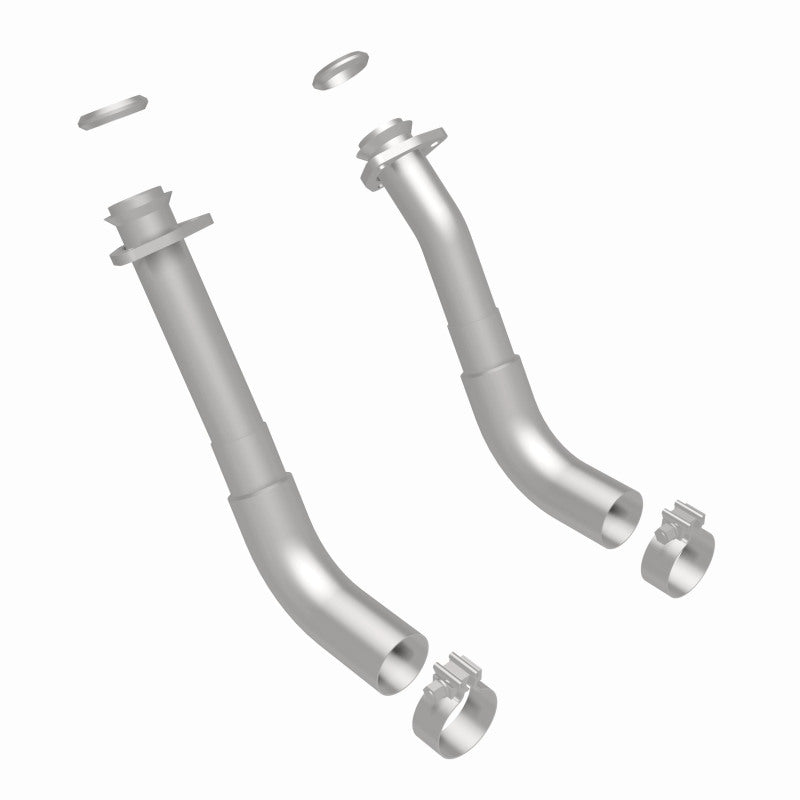 MagnaFlow 66-72 Chevy C10 Pickup V8 2-Piece Front Exhuast Pipe Kit (2in Tubing/Clamps/Inlet Flanges) Magnaflow