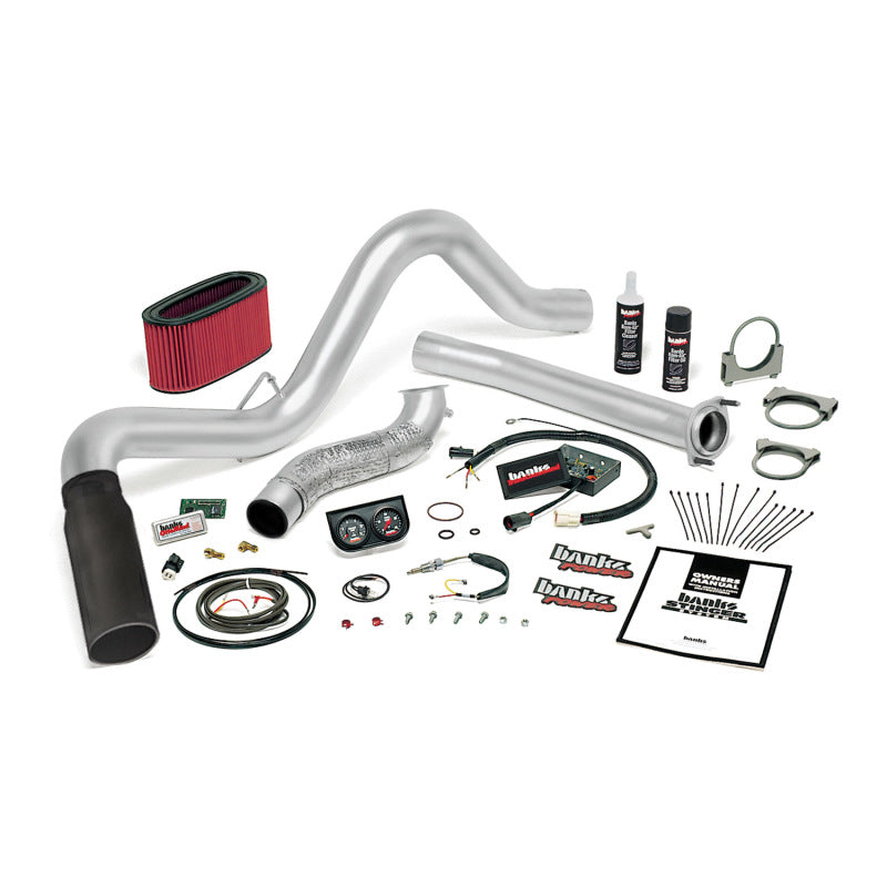Banks Power 94-95.5 Ford 7.3L Auto Stinger System Single Exhaust Black