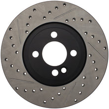 Load image into Gallery viewer, StopTech Slotted &amp; Drilled Sport Brake Rotor 07-13 Mini Cooper - eliteracefab.com