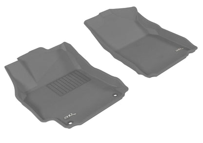 3D MAXpider L1TY08611501 2012-2014 Toyota Camry/Camry Hybrid Kagu 1st Row Floormat - Gray