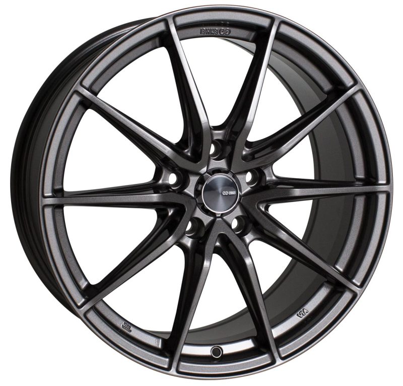 Enkei DRACO 18x8.0 5x114.3 35mm Offset 72.6mm Bore Anthracite Wheel Enkei