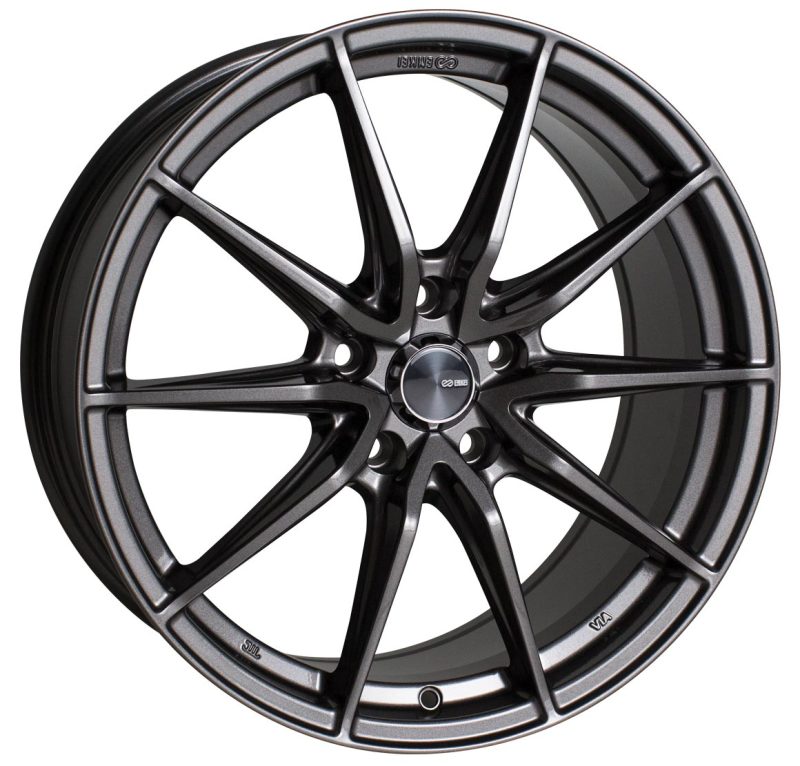 Enkei DRACO 18x8.0 5x108 40mm Offset 72.6mm Bore Anthracite Wheel Enkei