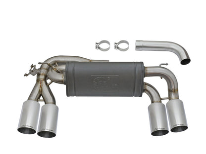aFe MACHForce XP 3in - 2 1/2in Axle Back 304SS Exhaust w/ Polished Tips 16-17 BMW M2 (f87) aFe
