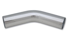 Load image into Gallery viewer, Vibrant 1in O.D. Universal Aluminum Tubing (45 Degree Bend) - Polished.