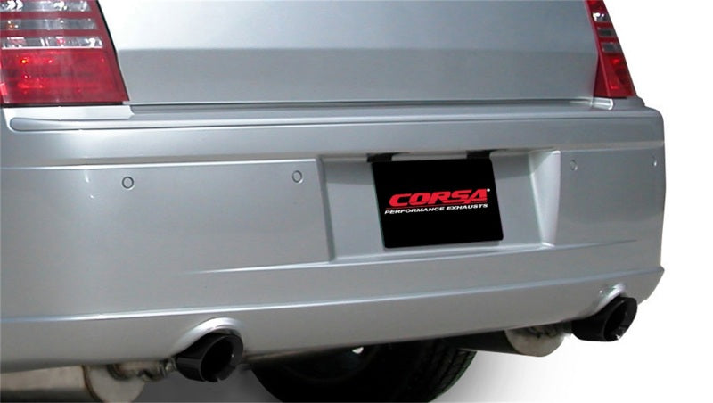 Corsa 05-10 Dodge Charger R/T 5.7L V8 Black Xtreme Cat-Back Exhaust CORSA Performance