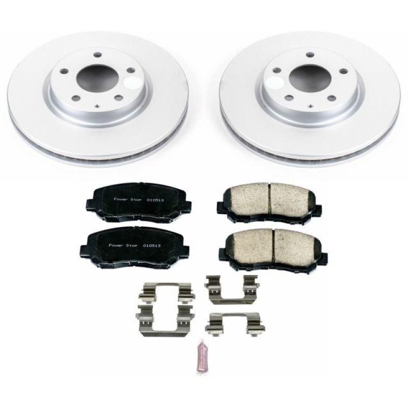 Power Stop 13-15 Mazda CX-5 Front Z17 Evolution Geomet Coated Brake Kit PowerStop