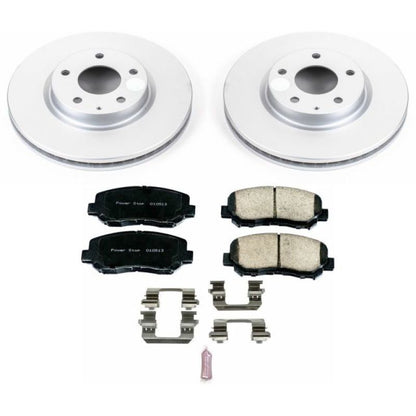 Power Stop 13-15 Mazda CX-5 Front Z17 Evolution Geomet Coated Brake Kit PowerStop