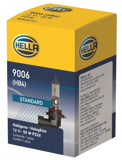 Hella 9006 12V 55W Halogen Bulb - eliteracefab.com