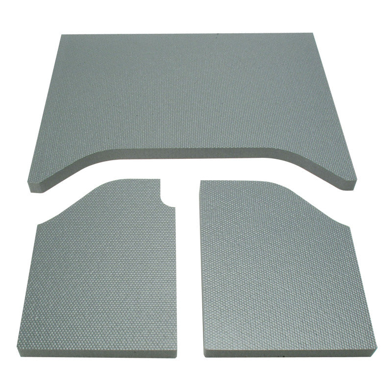 DEI 07-10 Jeep Wrangler JK 2-Door Boom Mat Headliner - 3 Piece - Gray DEI