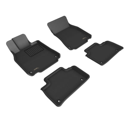 3D Maxpider L1LX04701509 13-17 Lexus Ls460 Kagu Floor Mat- Black R1 R2