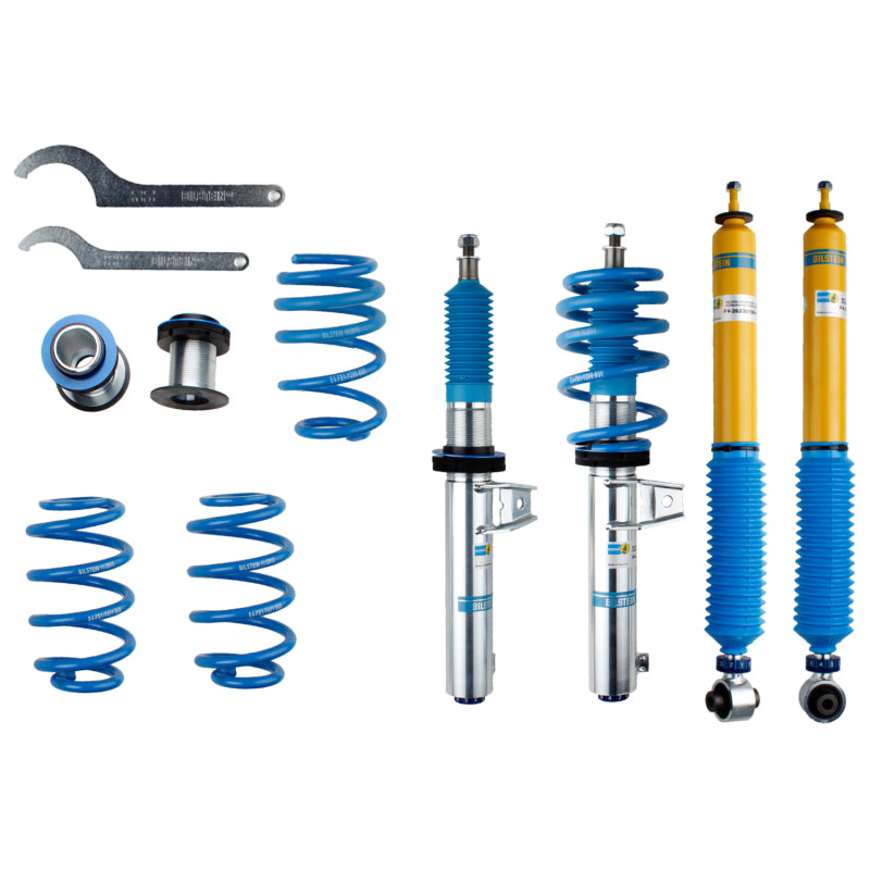 Bilstein B16 (PSS10) Front & Rear Performance Suspension System 15+ Audi A3 / VW Golf ALL - eliteracefab.com