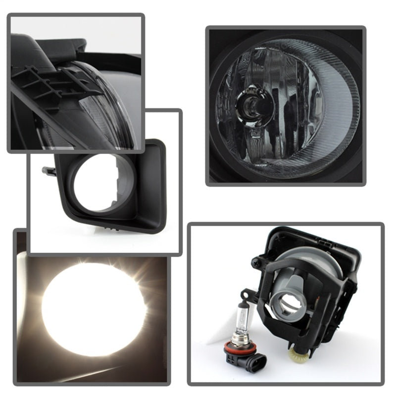 Spyder Toyota Tundra 2014+ OEM Fog Lights W/Switch- Smoked FL-CL-TTU14-SM - eliteracefab.com