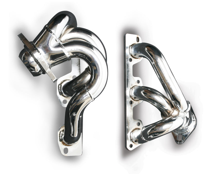 Gibson 07-11 Jeep Wrangler JK Rubicon 3.8L 1-1/2in 16 Gauge Performance Header - Stainless - eliteracefab.com