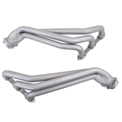 BBK 05-10 Dodge Challenger V6 Long Tube Exhaust Headers And Y Pipe And Converters - 1-5/8 Chrome BBK