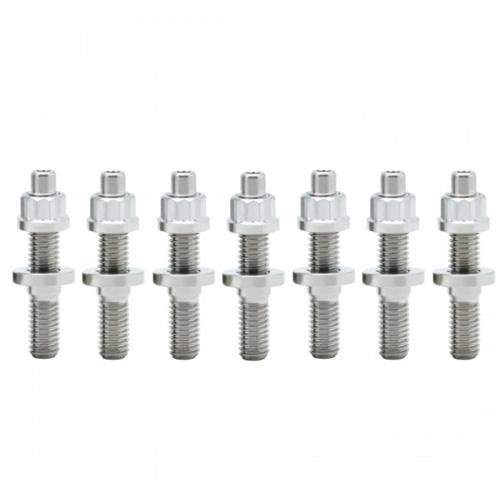 STAINLESS STEEL EXHAUST MANIFOLD STUDS - M8X1.25X45MM 7 PIECE KITS - eliteracefab.com