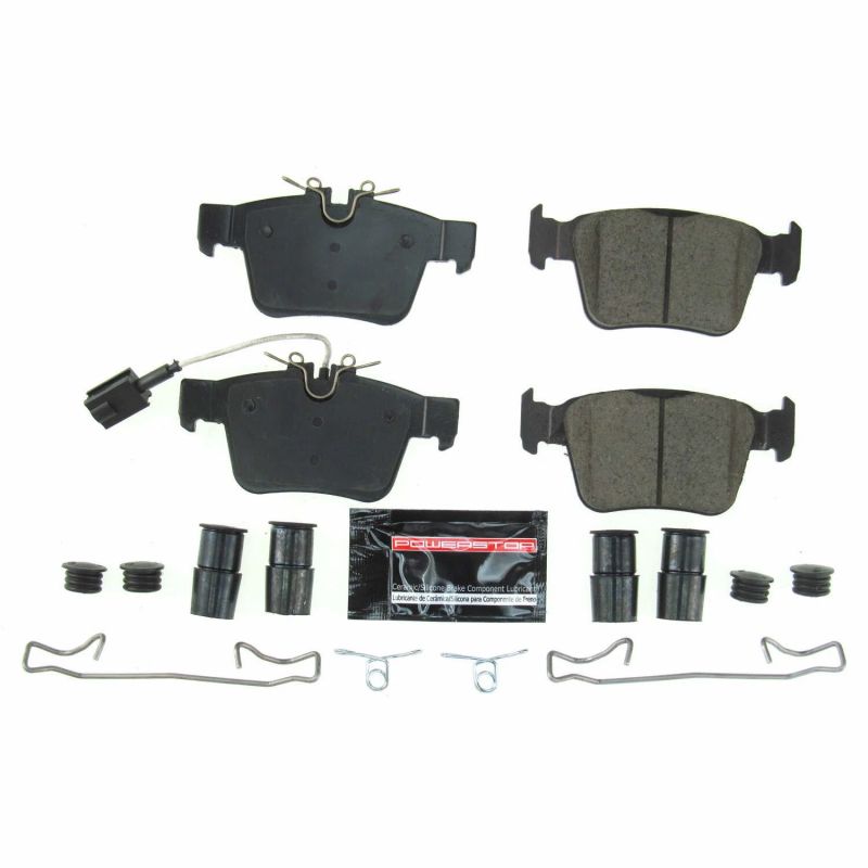 Power Stop 17-18 Alfa Romeo Giulia Rear Z23 Evolution Sport Brake Pads w/Hardware - eliteracefab.com