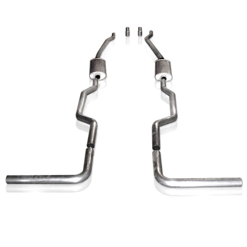 Stainless Works Chevy/GMC Truck 1967-87 Exhaust 2.5in Turbo Muffler System Stainless Works