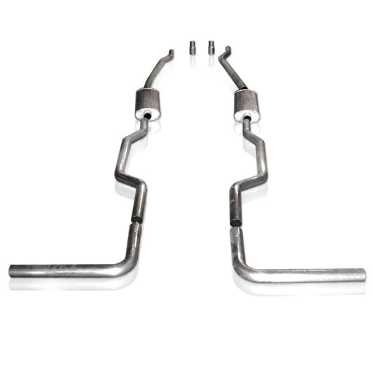 Stainless Works Chevy/GMC Truck 1967-87 Exhaust 2.5in Turbo Muffler System Stainless Works