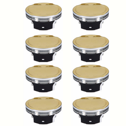 JE Pistons Gen 3 Coyote 5.0 Ultra Series 3.661in Bore 11:1 CR 1.5cc Dome Pistons - Set of 8 Pistons - eliteracefab.com