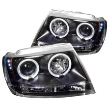 Load image into Gallery viewer, Spyder Jeep Grand Cherokee 99-04 Projector Headlights LED Halo LED Blk - PRO-YD-JGC99-HL-BK - eliteracefab.com