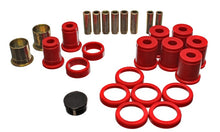 Load image into Gallery viewer, Energy Suspension 80-96 Buick / 78-96 Chevy  / 80-92 Olds Red Rear End Control Arm Bushing Ste