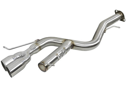 aFe MACHForce XP 08-13 BMW 135i L6-2.0L N54/N55 3in. 304 SS Axle-Back Exhaust w/Polished Tips - eliteracefab.com