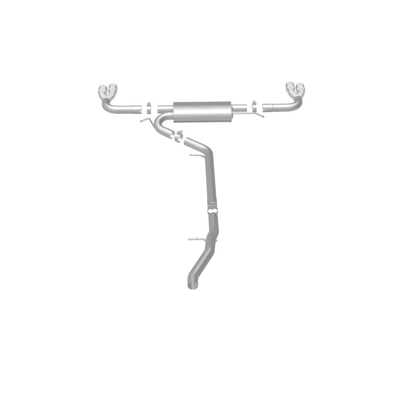MagnaFlow 15-17 GMC Terrain V6 3.6L 409SS Cat-Back Exhaust Quad Split Rear with 3in Polished Tips Magnaflow