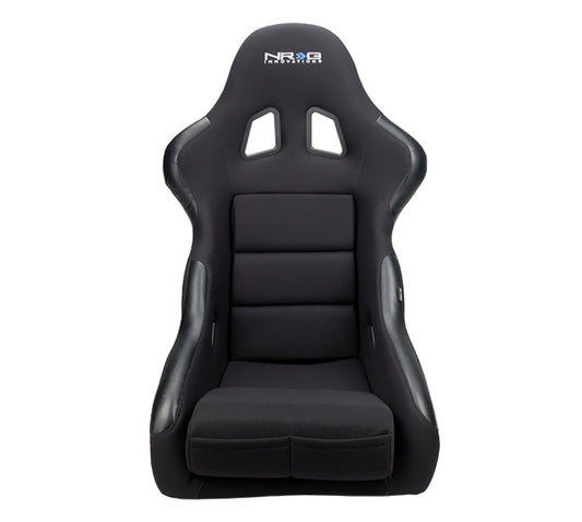 NRG Innovations Extra Deep Fiberglass Bucket Seat - Medium - Black – FRP-311