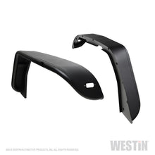 Load image into Gallery viewer, Westin 18-20 Jeep Wrangler JL / 20 Gladiator Tube Fenders - Front - Textured Black - eliteracefab.com