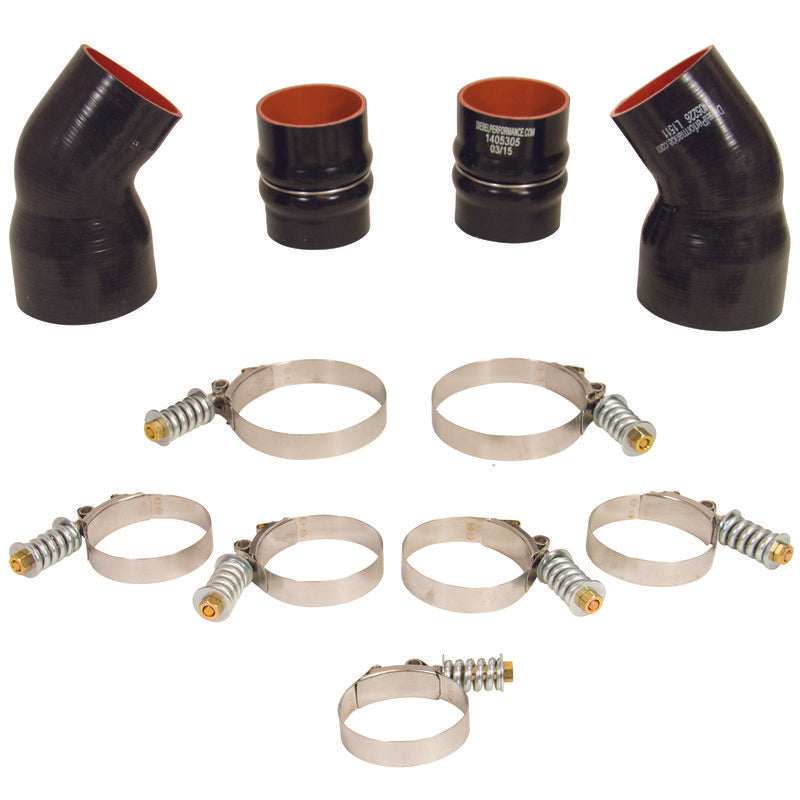 BD Diesel Intercooler Hose/Clamp Kit - Dodge 1994-2002 - eliteracefab.com