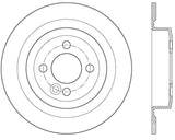 StopTech 09-16 MINI Cooper Cyro Slotted Sport Brake Rotor - Rear Left