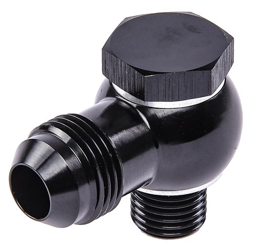 Vibrant Banjo to Rubber Hose End Assembly -10AN x -10AN Male - eliteracefab.com